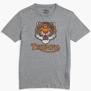 Lucky Brand Triumph Tiger Graphic Tee